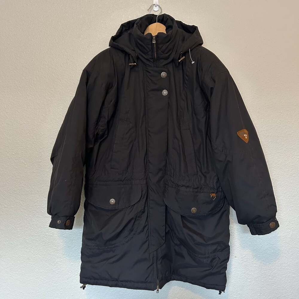 Obermeyer Classic Women’s Jacket with Hood Size 12 Black
